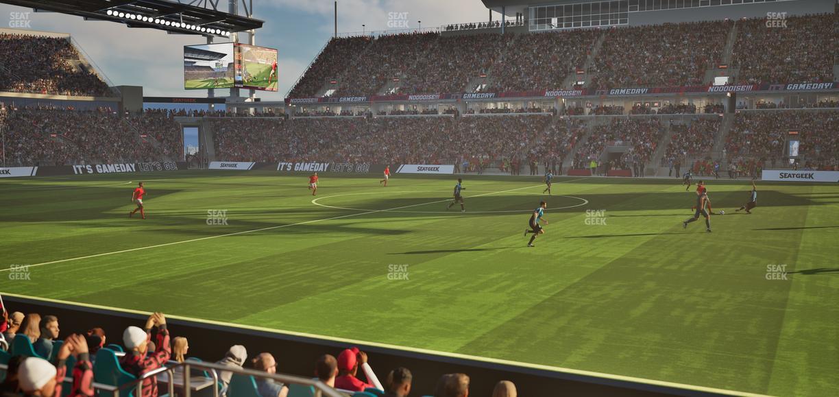 BMO Field - Section 106 Seat View