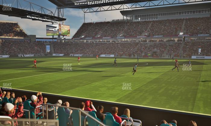 BMO Field - Section 106 Seat View