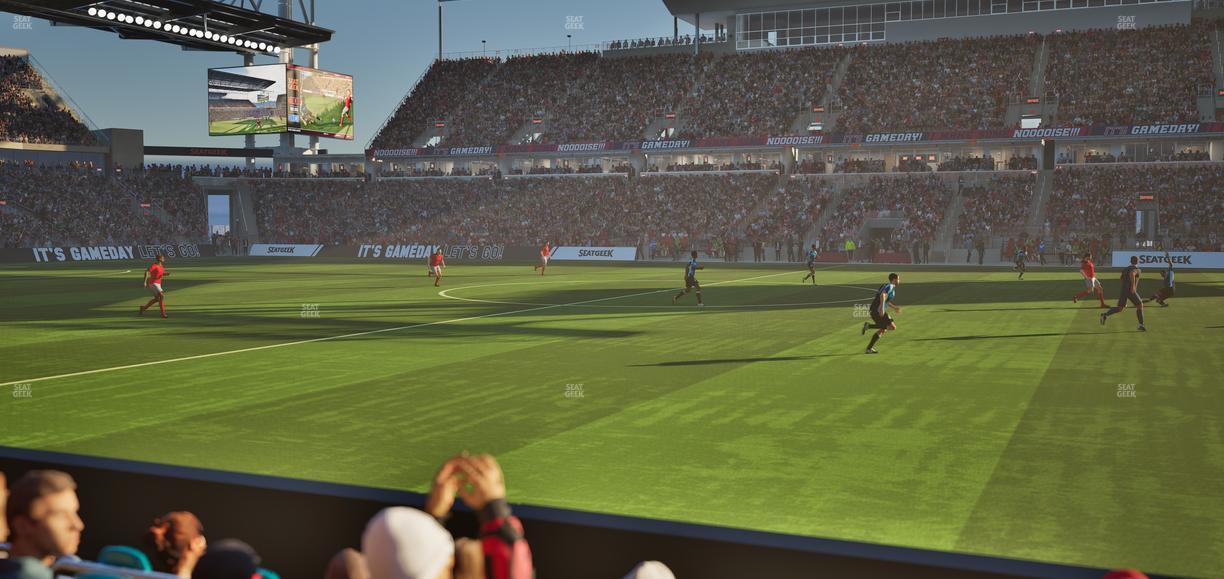 BMO Field - Section 107 Seat View