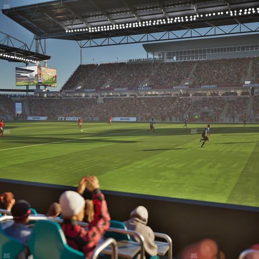 BMO Field - Section 107 Seat View