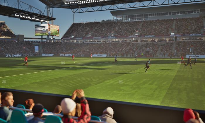 BMO Field - Section 107 Seat View