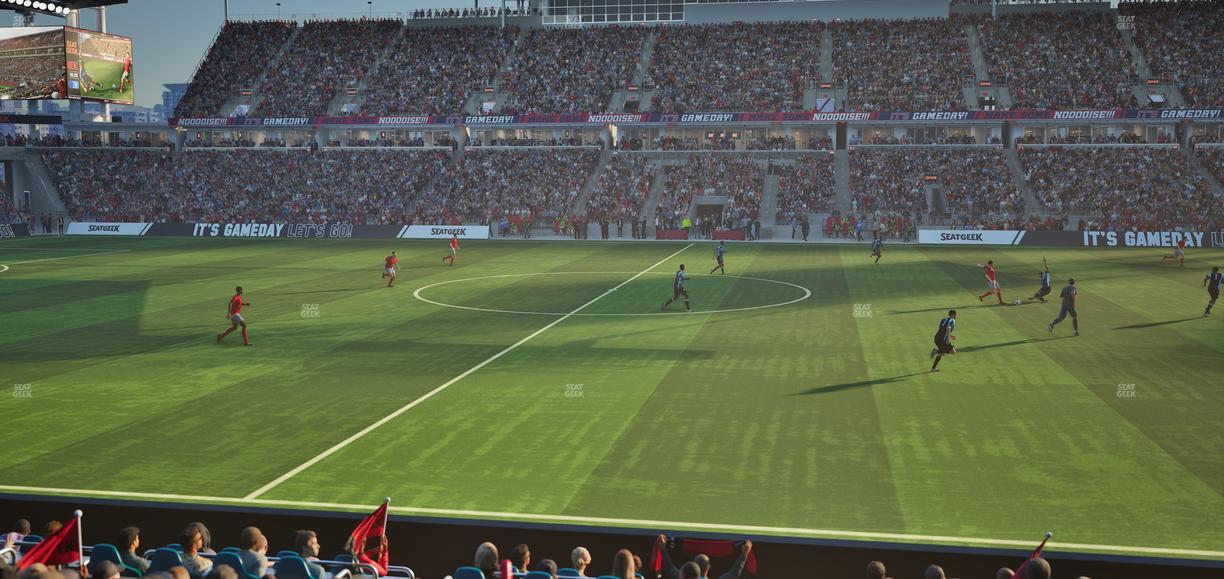 BMO Field - Section 107 Seat View