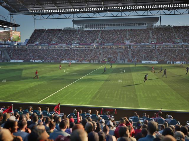 BMO Field - Section 107 Seat View