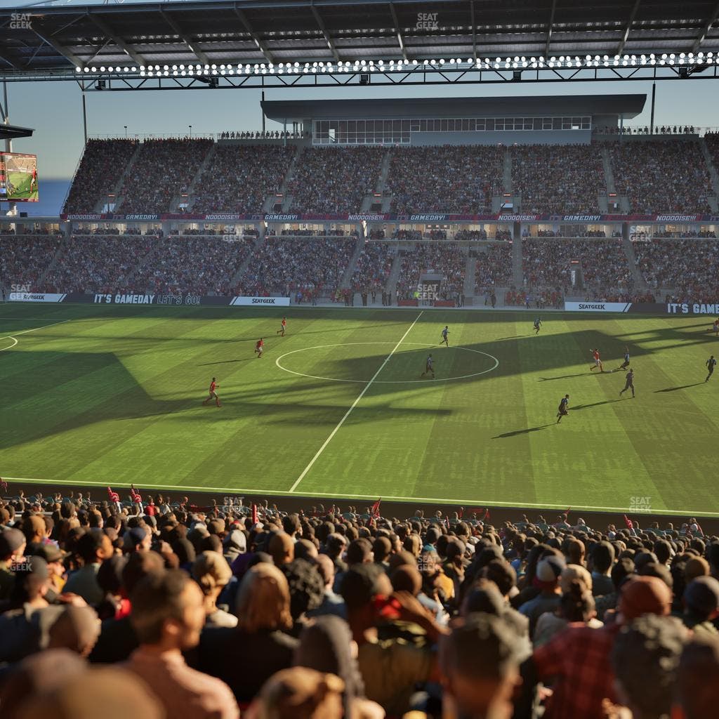 BMO Field - Section 107 Seat View