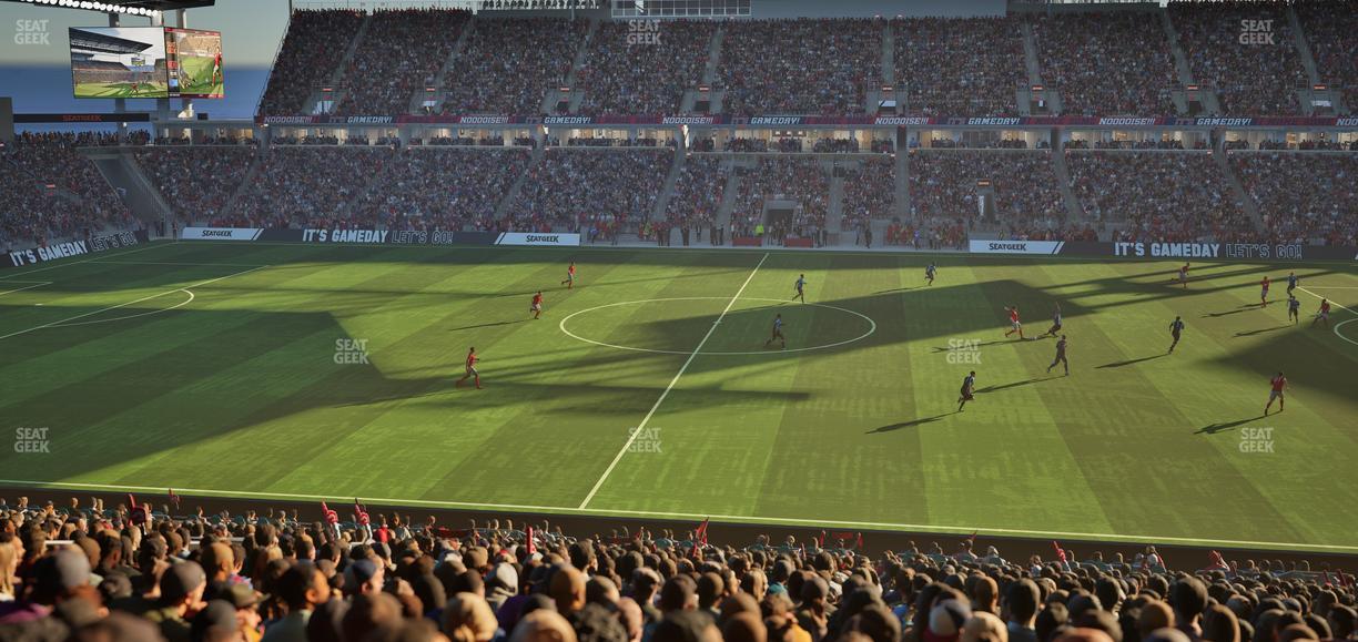 BMO Field - Section 107 Seat View