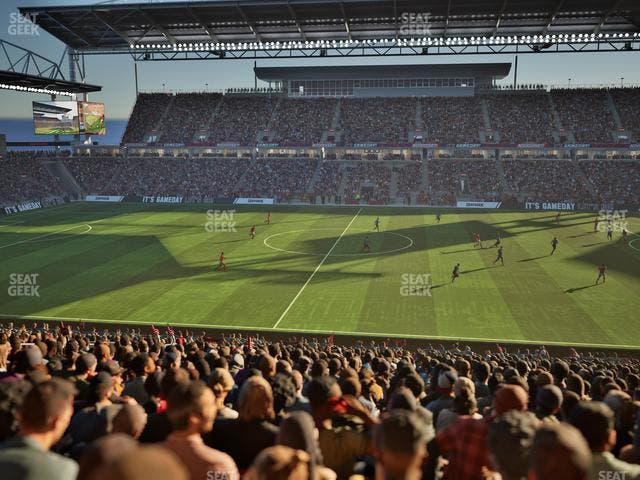 BMO Field - Section 107 Seat View