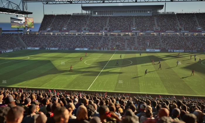 BMO Field - Section 107 Seat View