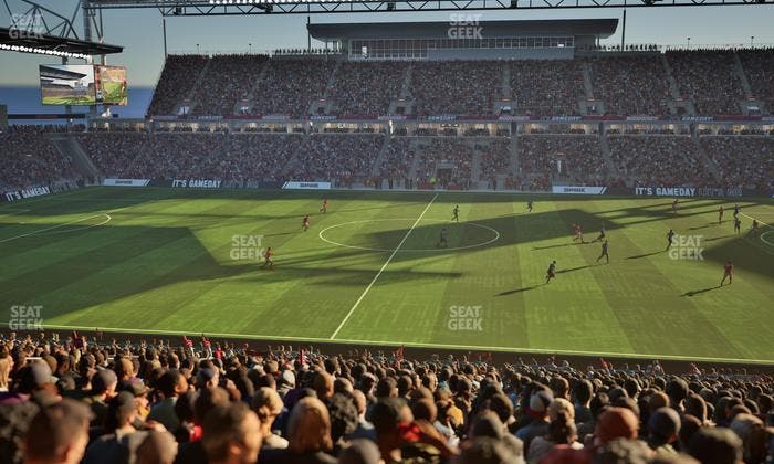 BMO Field - Section 107 Seat View