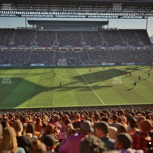 BMO Field - Section 108 Seat View
