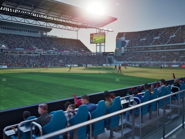 BMO Field - Section 110 A Seat View