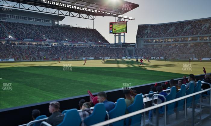 BMO Field - Section 110 A Seat View