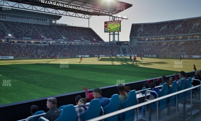 BMO Field - Section 110 A Seat View