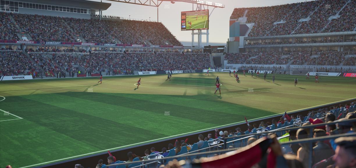 BMO Field - Section 110 Seat View