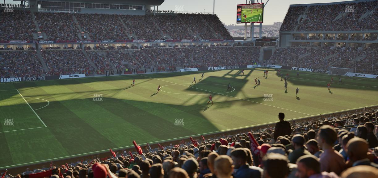 BMO Field - Section 110 Seat View