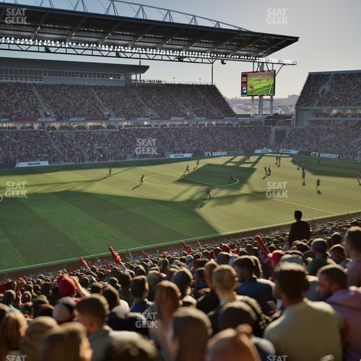 BMO Field - Section 110 Seat View