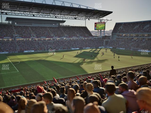 BMO Field - Section 110 Seat View