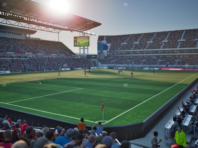 BMO Field - Section 112 Seat View