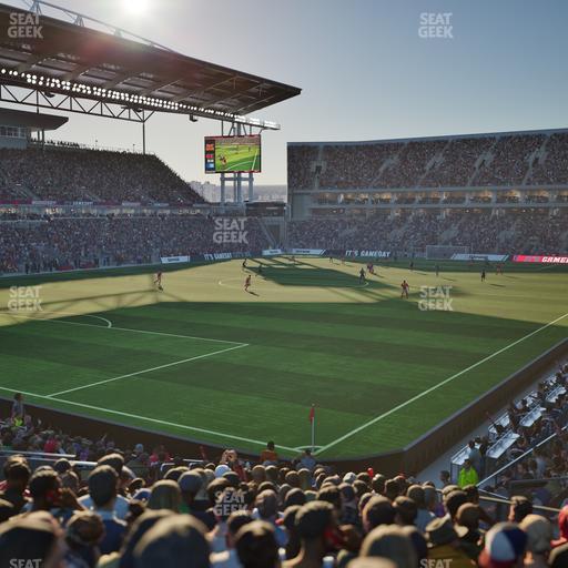 BMO Field - Section 112 Seat View