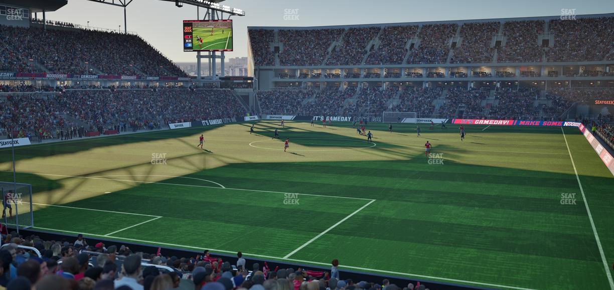 BMO Field - Section 113 Seat View