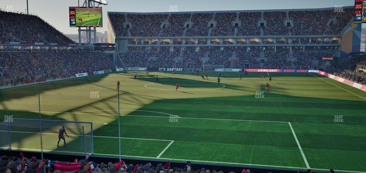 BMO Field - Section 114 Seat View