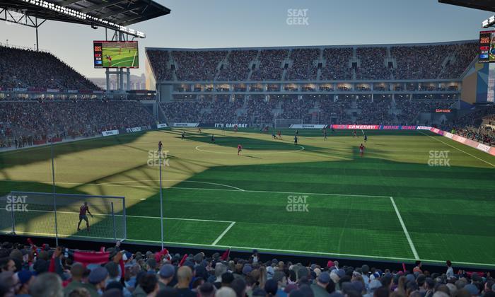 BMO Field - Section 114 Seat View