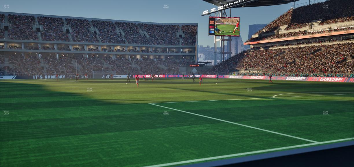 BMO Field - Section 117 Seat View