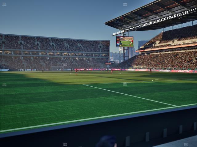 BMO Field - Section 117 Seat View