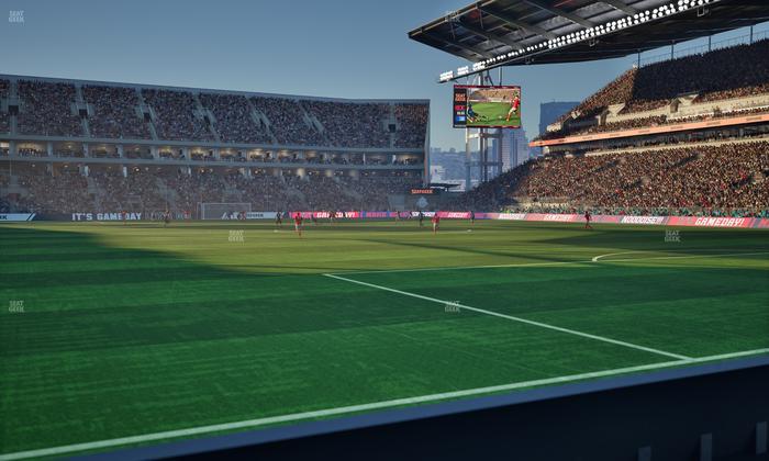 BMO Field - Section 117 Seat View