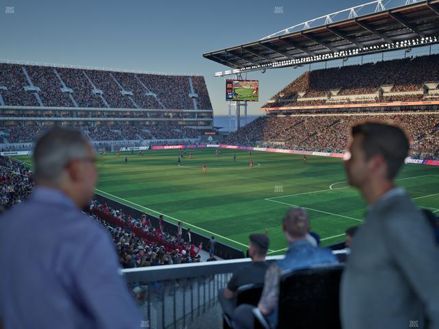 BMO Field - Section 119 Vip Ga Seat View