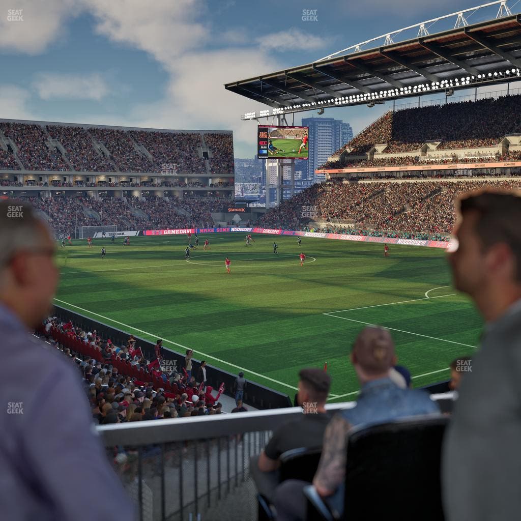 BMO Field - Section 119 Vip Ga Seat View