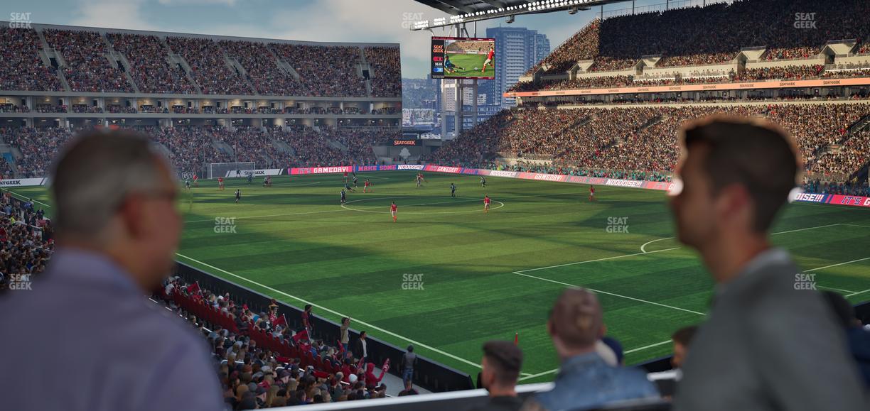 BMO Field - Section 119 Vip Ga Seat View