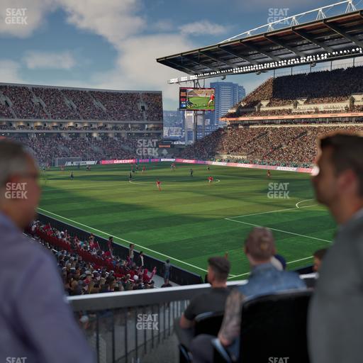 BMO Field - Section 119 Vip Ga Seat View