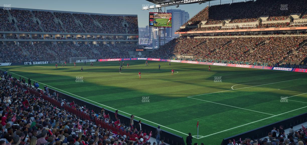 BMO Field - Section 119 Vip Seat View