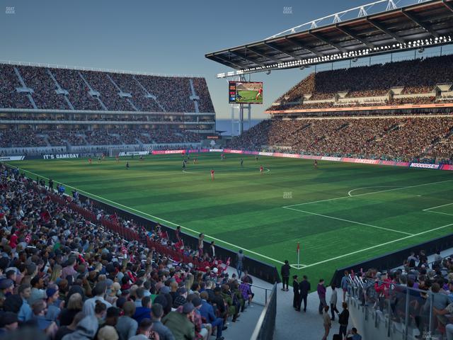 BMO Field - Section 119 Vip Seat View