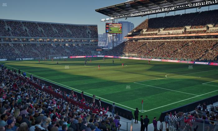 BMO Field - Section 119 Vip Seat View