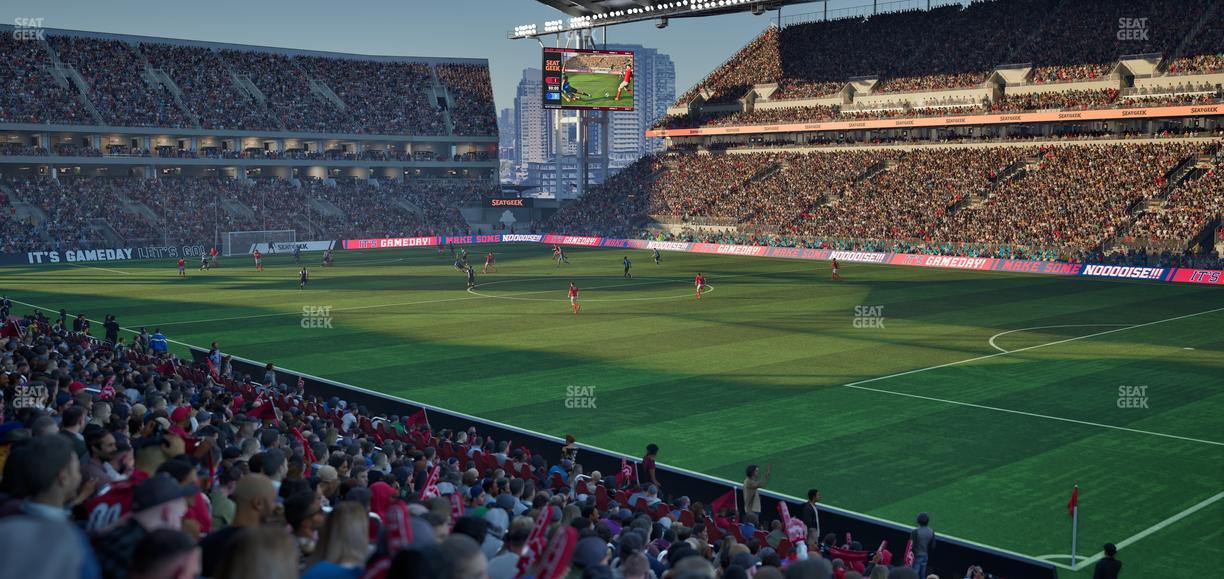 BMO Field - Section 119 Seat View