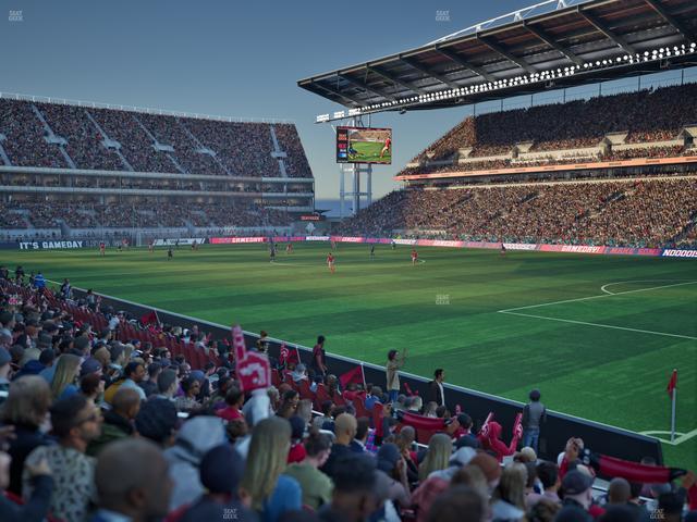 BMO Field - Section 119 Seat View