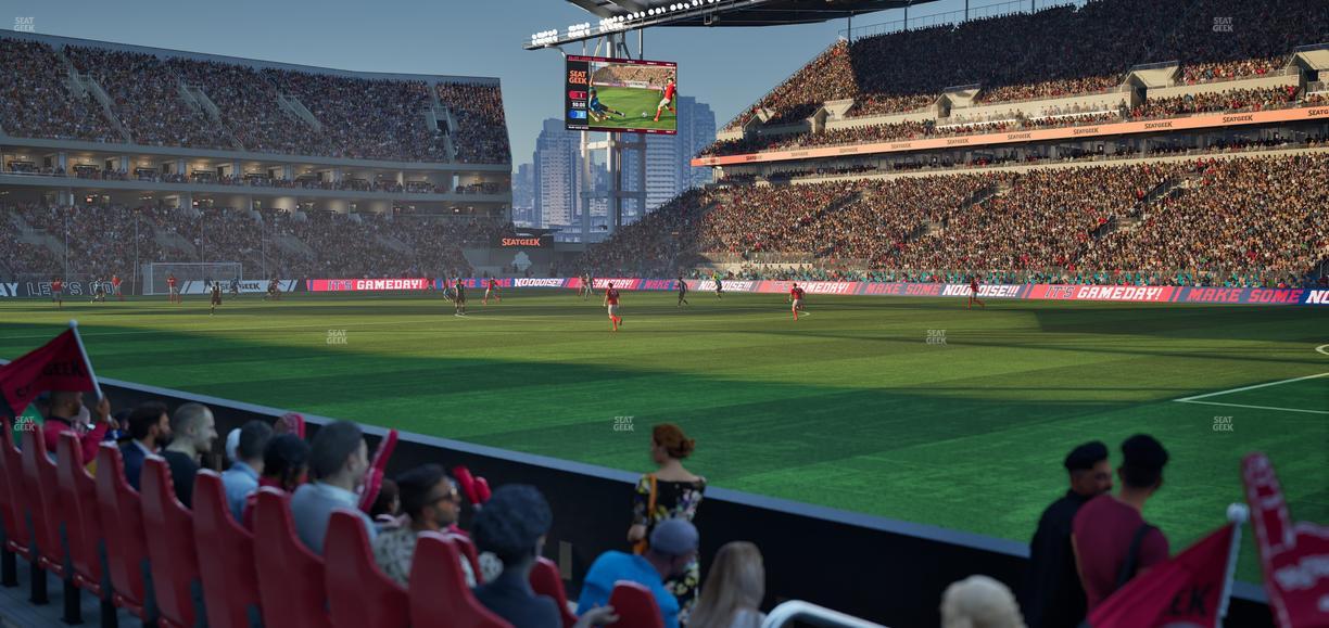 BMO Field - Section 120 Seat View