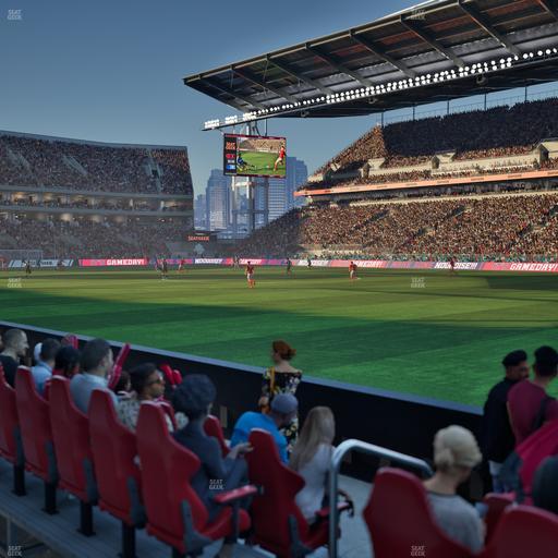 BMO Field - Section 120 Seat View