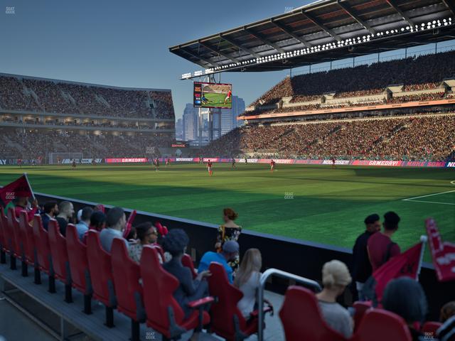 BMO Field - Section 120 Seat View