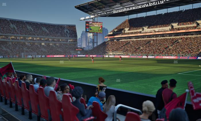 BMO Field - Section 120 Seat View