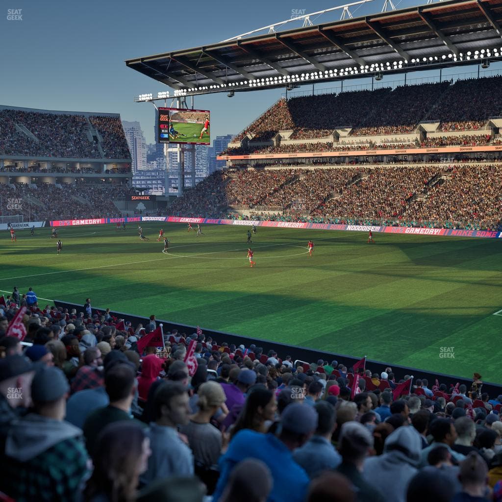 BMO Field - Section 120 Seat View