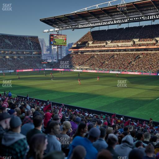 BMO Field - Section 120 Seat View