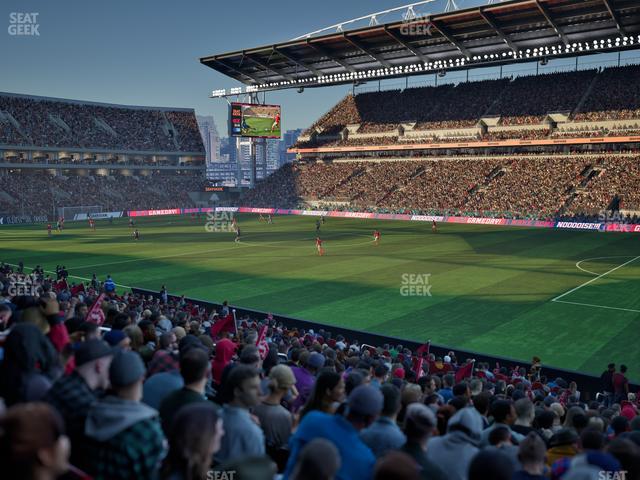 BMO Field - Section 120 Seat View