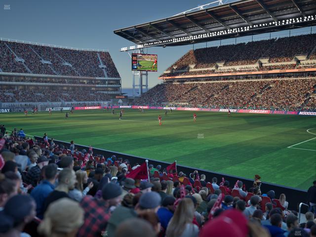 BMO Field - Section 120 Seat View