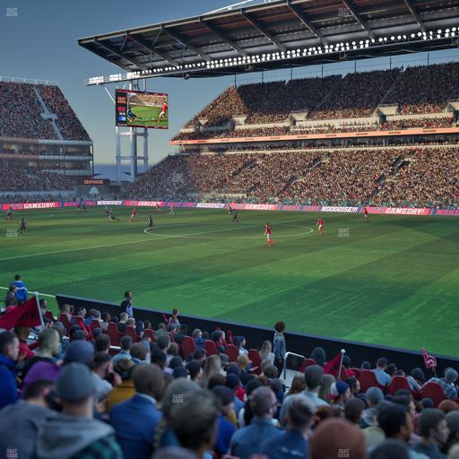 BMO Field - Section 121 Seat View
