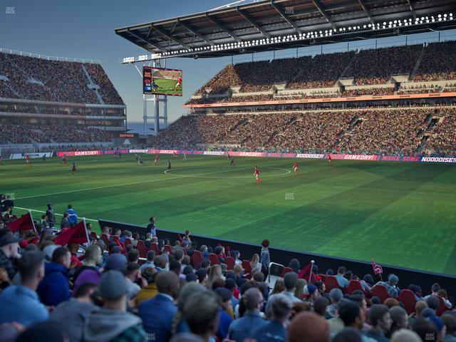 BMO Field - Section 121 Seat View