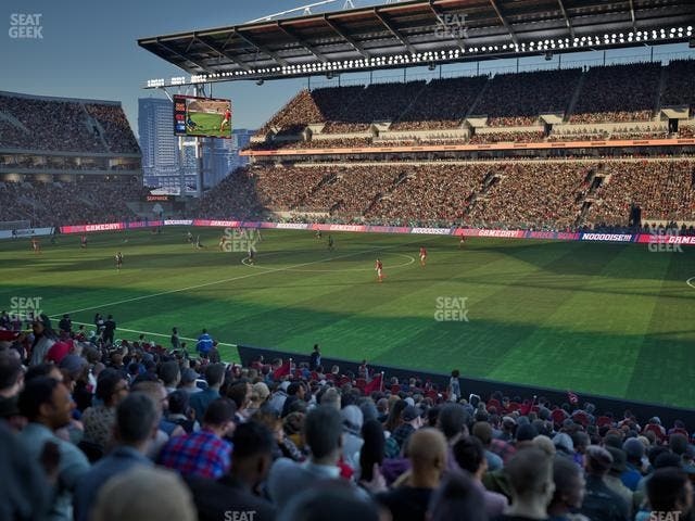 BMO Field - Section 121 Seat View