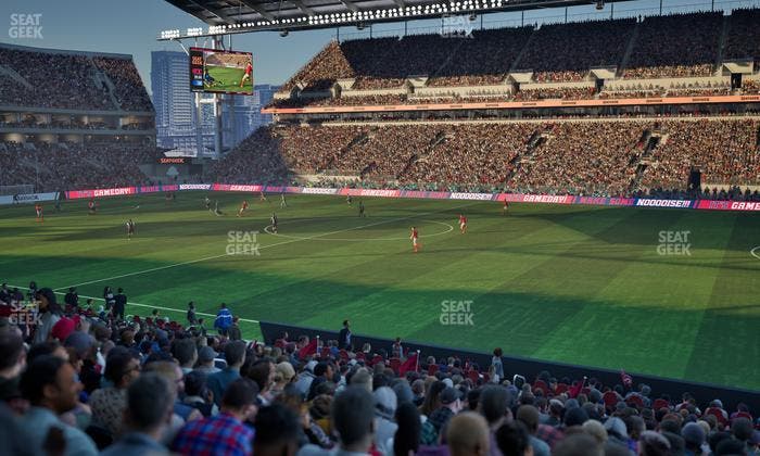 BMO Field - Section 121 Seat View