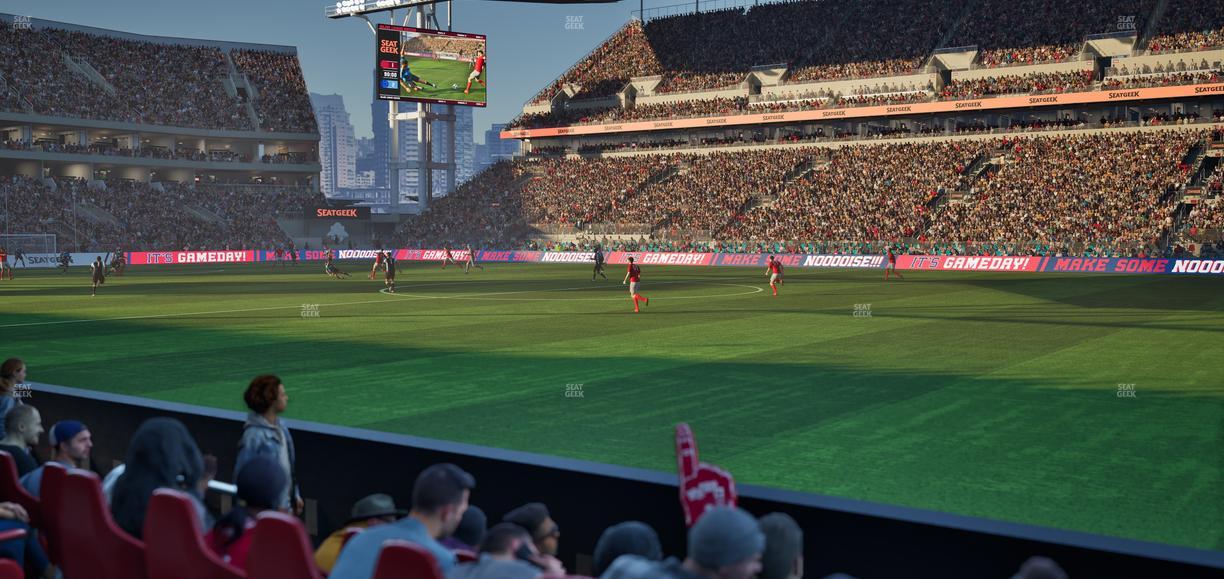 BMO Field - Section 121 Seat View